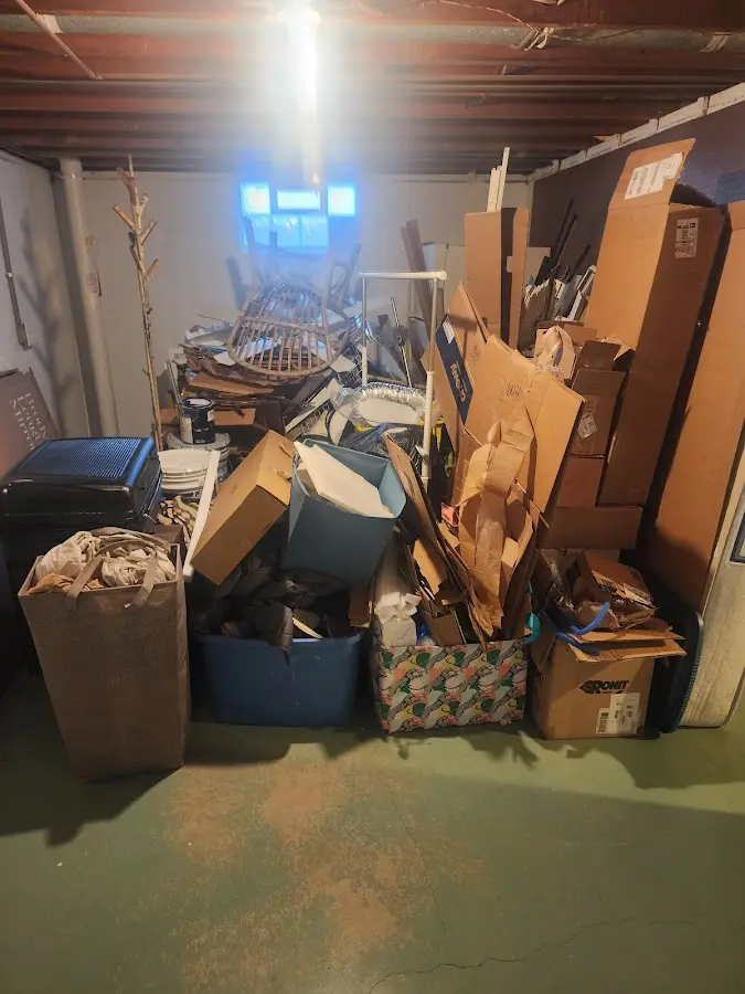 Roll-off dumpster container at job site for Construction Dumpster Rental in Eastlake